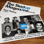 the startup magazine flyer