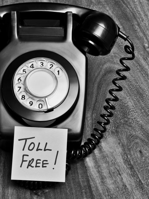toll-free number