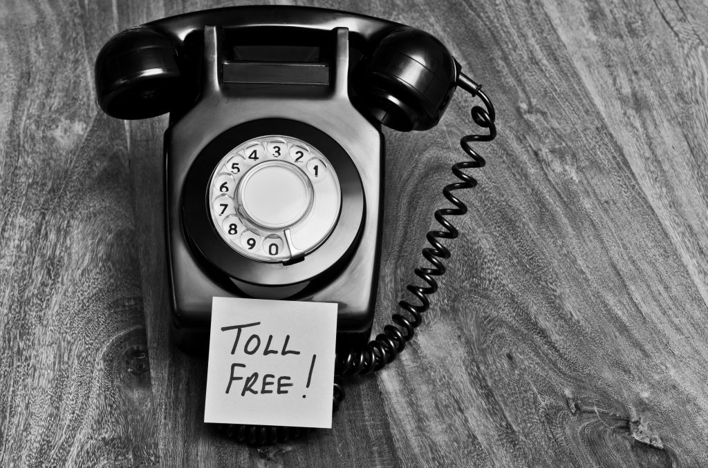 toll-free number